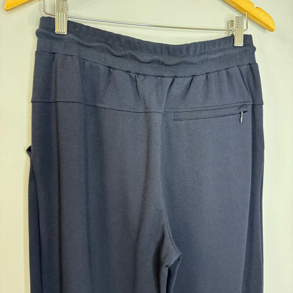 T By Talbots Drawstring Jogger Pant Navy Casual W… - image 3